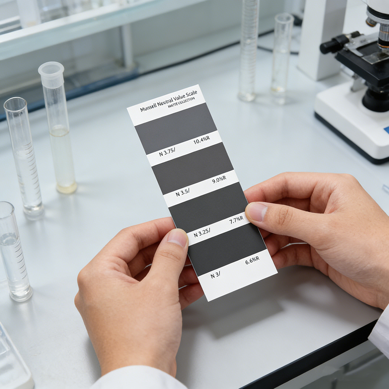 munsell色卡实验应用